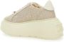 Casadei Chunky Oversize Sole Beige Sneakers Vrouw Beige Dames - Thumbnail 11