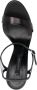 Casadei Sandalen Black Leather Sandals With Steel Blade Heel in zwart - Thumbnail 2