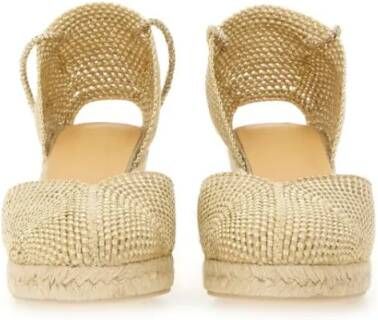 Castaner "Cora" Espadrille in goud