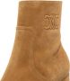 Celine Enkellaarzen Triomphe Short Boots in bruin - Thumbnail 3