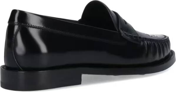 Celine "Vivienne" Loafers Black in zwart