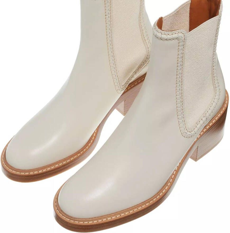 Chloé Boots & laarzen Mallo Ankle Boots in wit