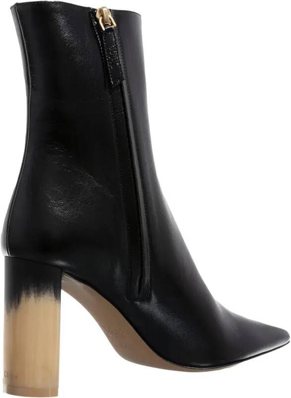 Chloé Enkellaarzen Georgia Ankle Boots in zwart