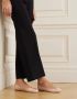 Chloé Iris Leather Ballerina Flats in beige - Thumbnail 8