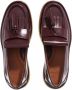 Chloé Loafers Jamie Moccasin Leather in rood - Thumbnail 3