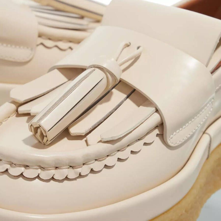 Chloé Loafers Jamie Moccasin Leather in crème