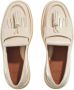 Chloé Loafers & ballerina schoenen Jamie Moccasin Leather in crème - Thumbnail 3