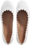 Jimmy Choo "Mary Jane Jelly" Ballerinas – Silver in wit - Thumbnail 7