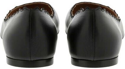 Chloé Loafers & ballerina schoenen Lauren Ballerinas Leather in zwart - Foto 6