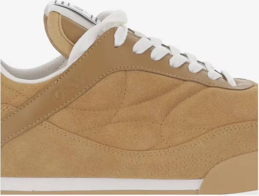 Chloé Low-Top Sneakers Kick Sneaker in bruin