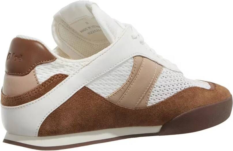 Chloé Low-Top Sneakers Kick Sneaker in bruin