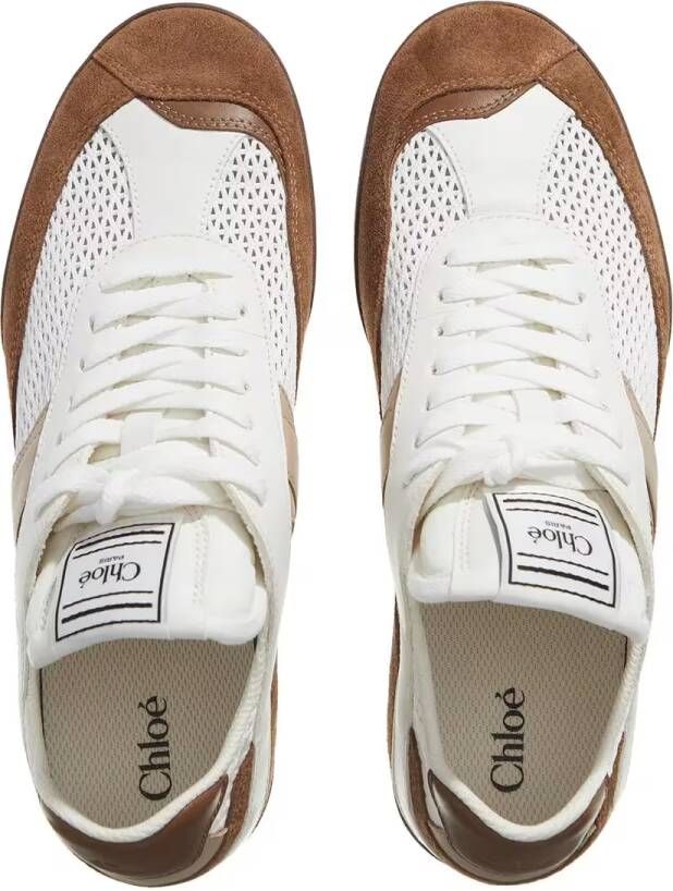 Chloé Low-Top Sneakers Kick Sneaker in bruin