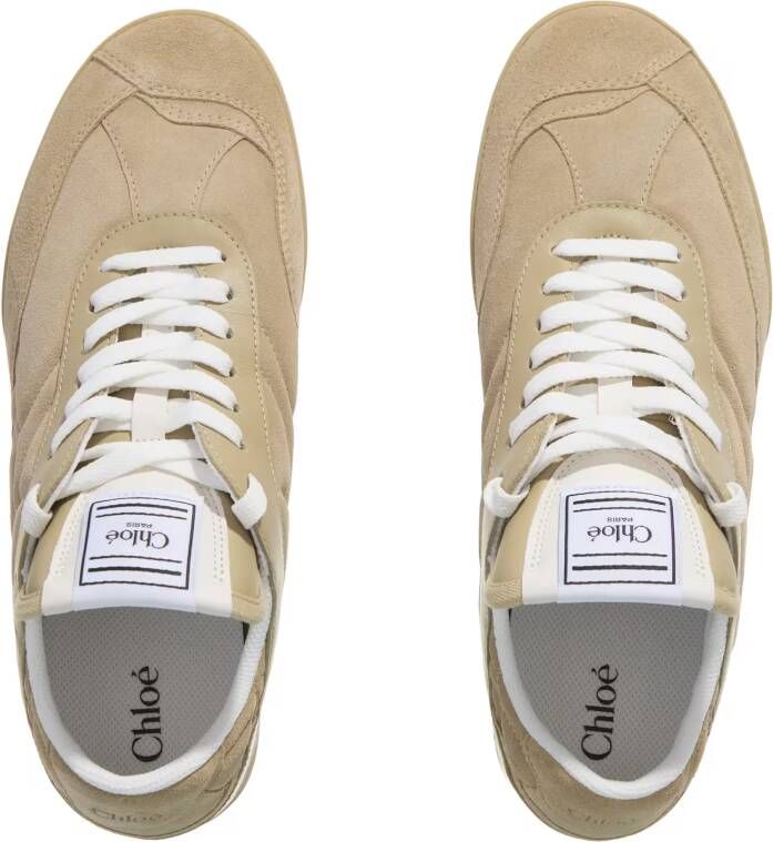 Chloé Low-Top Sneakers Kick Sneaker in groen - Foto 4