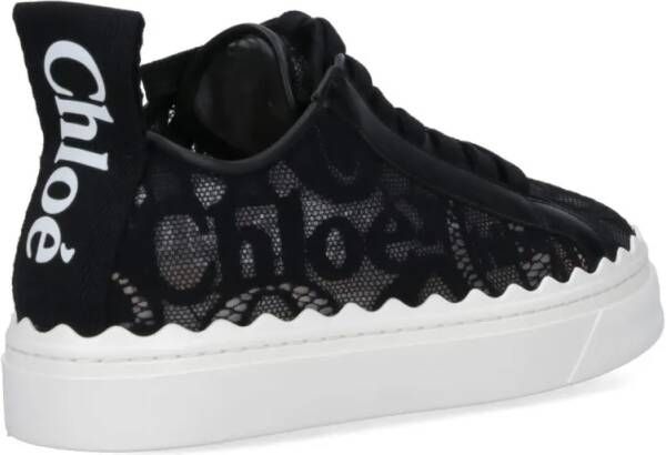 Chloé Low-Top Sneakers Lauren Sneakers – Black in zwart