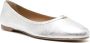 Chloé Low-Top Sneakers Marcie Metallic Leather Ballerina Flats in zilver - Thumbnail 8