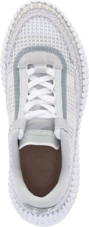 Chloé Low-Top Sneakers "Nama" Sneakers in wit