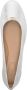 Chloé Marcie Metallic Leather Ballerina Flats in zilver - Thumbnail 4