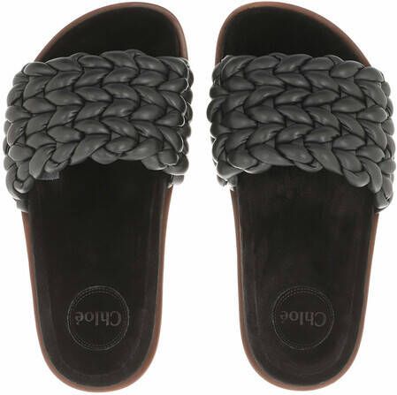 Chloé Sandalen Kacey Flat Sandals in zwart