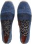 Sergio Levantesi Sandalen Square-Toe Black Leather Sandals With Ankle Strap in zwart - Thumbnail 2