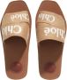 Chloé Slippers & Mules Woody Flat Mule in beige - Thumbnail 11