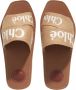 Chloé Slippers Woody Flat Mule in beige - Thumbnail 4