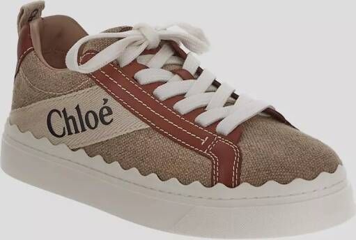 Chloé Sneakers Lauren Sneaker in beige