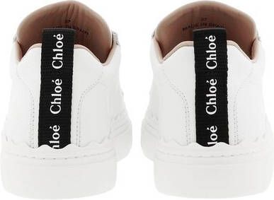 Chloé Lauren leather sneakers Wit Dames - Foto 9