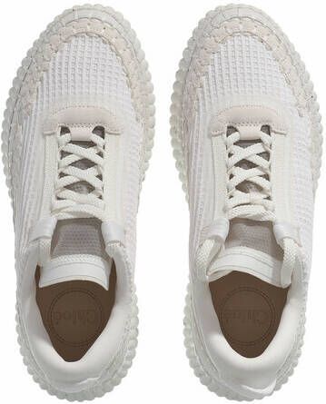 Chloé Sneakers Mesh Nama Sneakers in crème