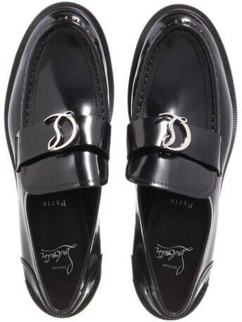 Christian Louboutin Boots & laarzen CL Moc Lug Loafers Calf Leather in zwart