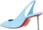 Christian Louboutin Loafers & ballerina schoenen Epic Slingback Pumps in blauw - Thumbnail 2