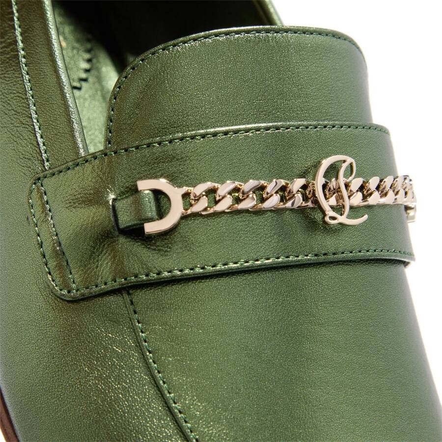 Christian Louboutin Loafers Mj Moc Women Shoes in groen