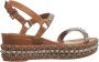 Christian Louboutin Sandalen Pyraclou in bruin - Thumbnail 2