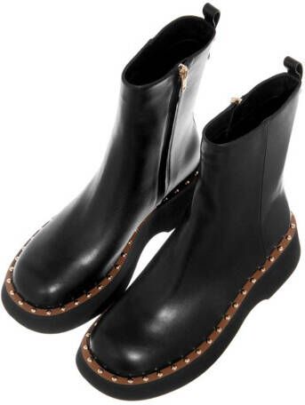 Coach Boots & laarzen Vanesa Leather Bootie in zwart