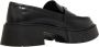 Coach Loafers Leah Platform Leather in zwart - Thumbnail 2