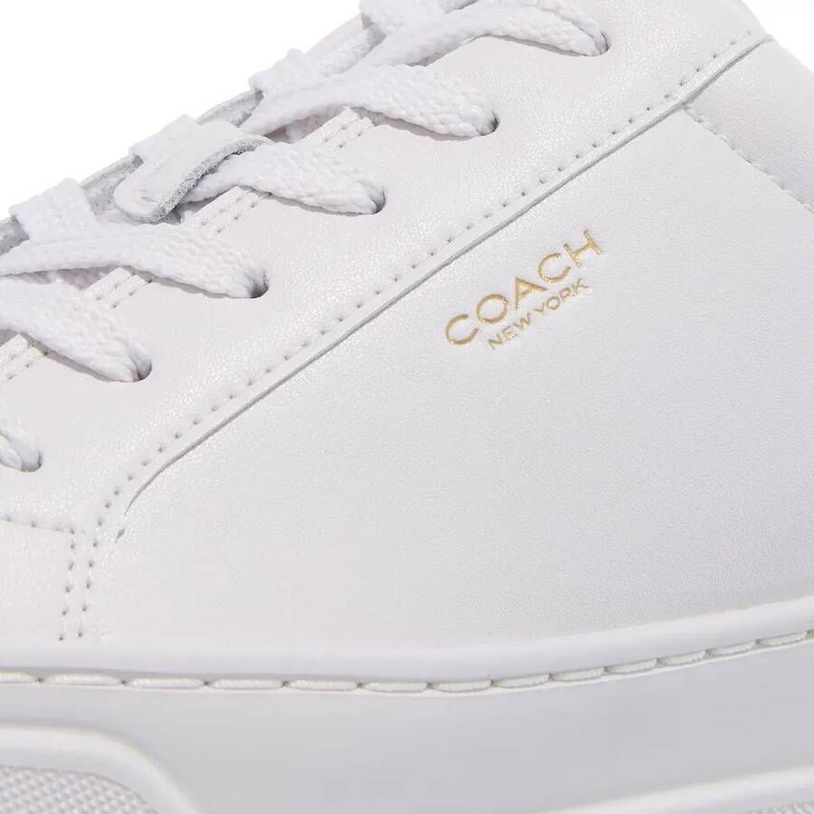 Coach Low-Top Sneakers High Line Leather Sneaker in wit