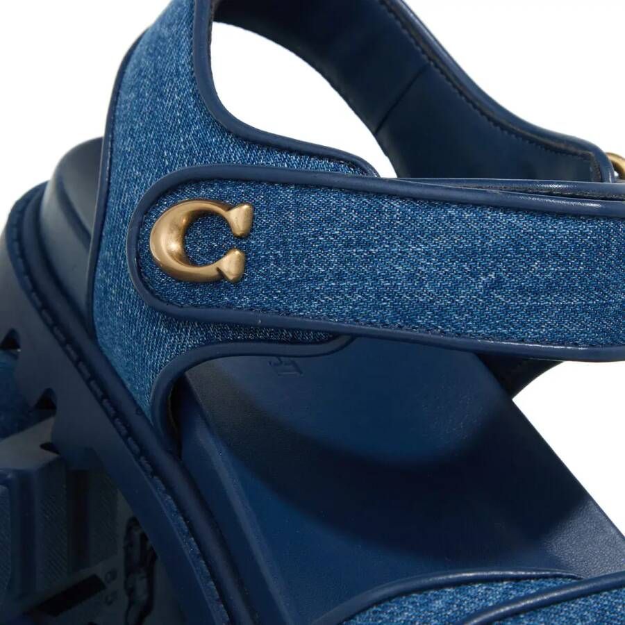 Coach Sandalen Brynn Denim Sndl Deb in blauw