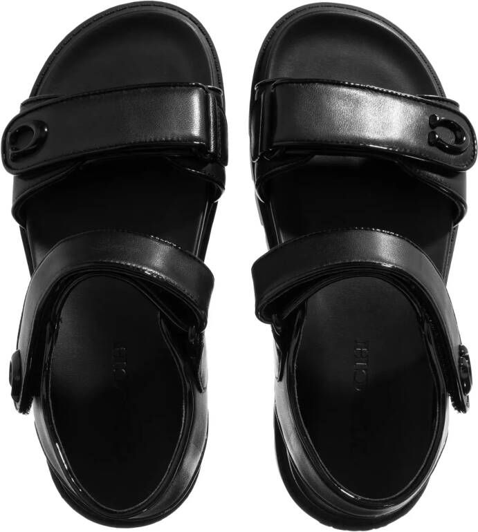 Coach Sandalen Brynn Lth Sandal Blk in zwart