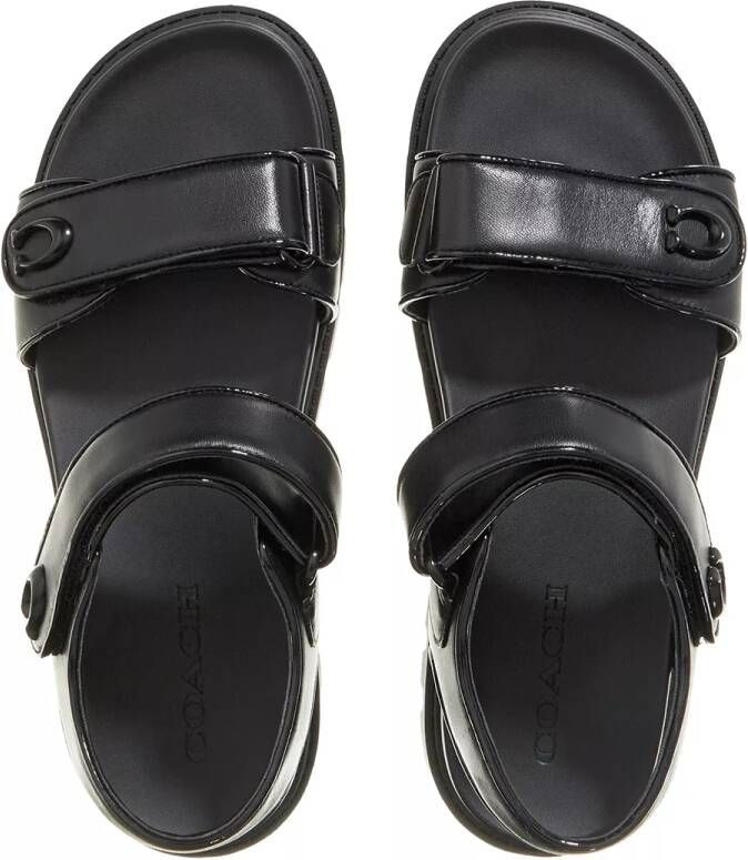 Coach Sandalen Brynn Lth Sandal Blk in zwart