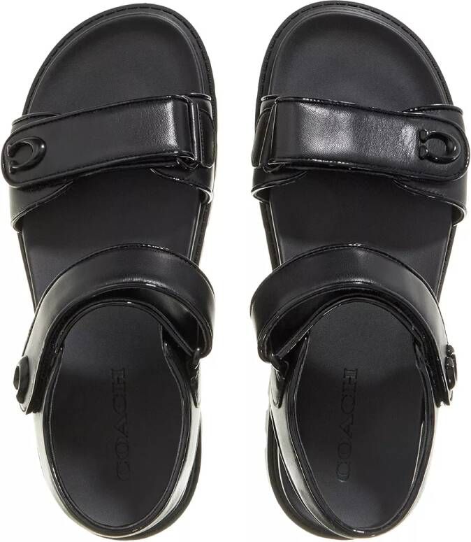 Coach Sandalen Brynn Sandal Leather in zwart