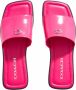 Coach Slippers & Mules Florence Leather Sandal in roze - Thumbnail 2