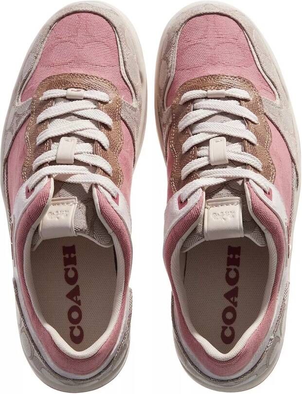 Coach Sneakers C201 Multi Signature in beige