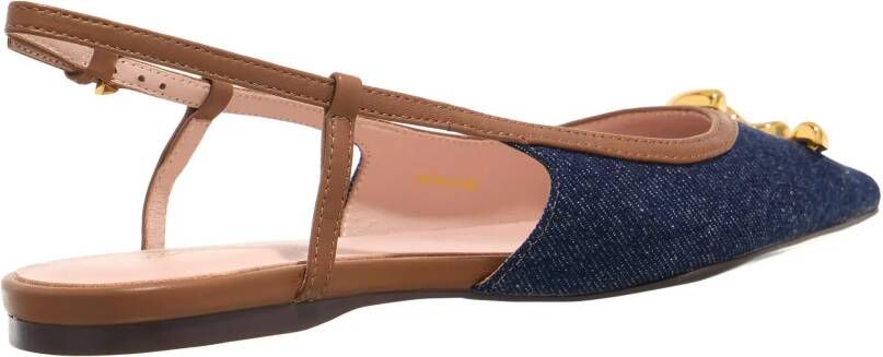 Coccinelle Ballerinas C-Me Denim in blauw
