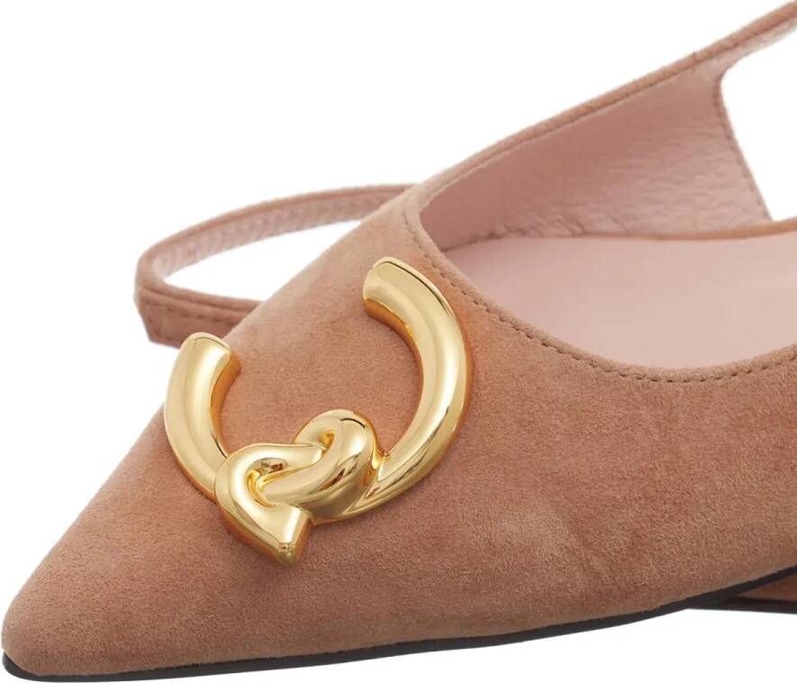Coccinelle Ballerinas C-Me Suede in bruin