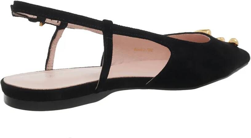 Coccinelle Ballerinas C-Me Suede in zwart