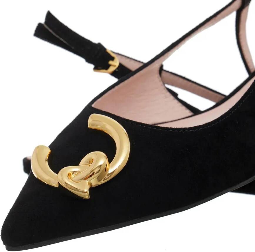 Coccinelle Ballerinas C-Me Suede in zwart