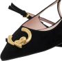 Coccinelle Ballerinas C-Me Suede in zwart - Thumbnail 3
