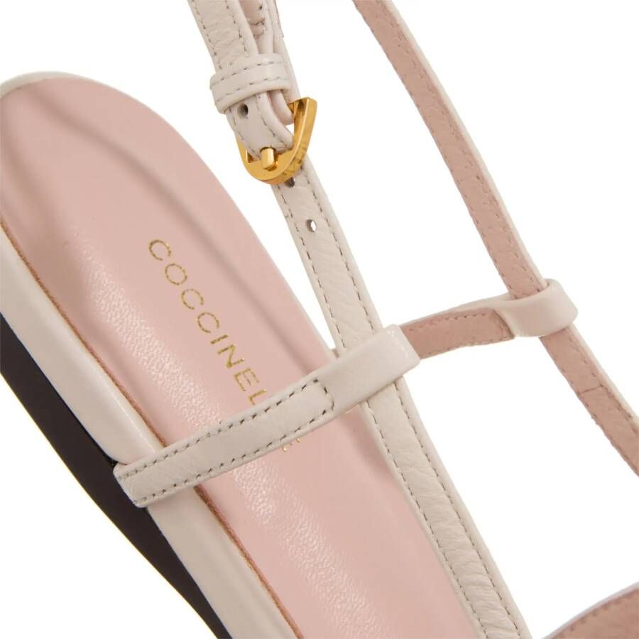 Coccinelle Hoge hakken C-Me Smooth in crème