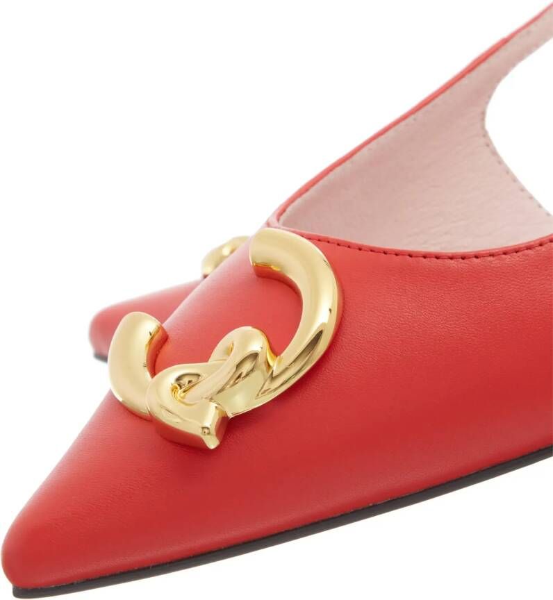 Coccinelle Hoge hakken C-Me Smooth in oranje