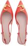 Coccinelle Hoge hakken C-Me Smooth in oranje - Thumbnail 4