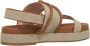 Coccinelle Sandalen Carmy Canvas Bi in beige - Thumbnail 5